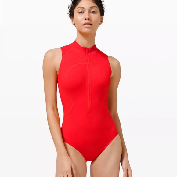 lululemon athletica Other - Lululemon Wade the Waters Paddle Suit in Red
